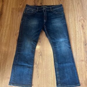 Rock 47 by Wrangler Slim Bootcut Jeans in Deep Blue